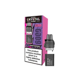 SKE Crystal CL6000 20mg Replacement Prefilled Pods 2ml 1200 Puffs - 2 Pcs