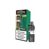 SKE Crystal CL6000 20mg Replacement Prefilled Pods 2ml 1200 Puffs - 2 Pcs
