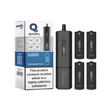 20mg Quadro 2.4K Pod Vape Kit 4 in 1 Black Series 2400 Puffs