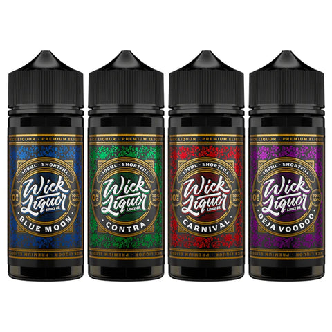 Wick Liquor 100ml Shortfill 0mg (70VG/30PG)