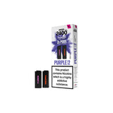 20mg Vapes Bars Angel 2400 Prefilled Pods 2ml 1200 Puffs - 2 Pcs