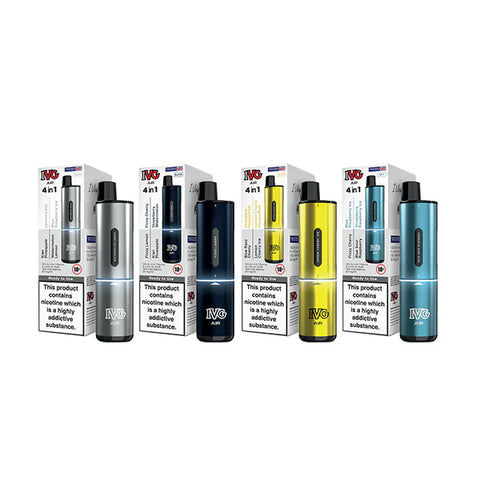 20mg I VG Air 4 in 1 Rechargeable Pod Vape Kit 2400 Puffs