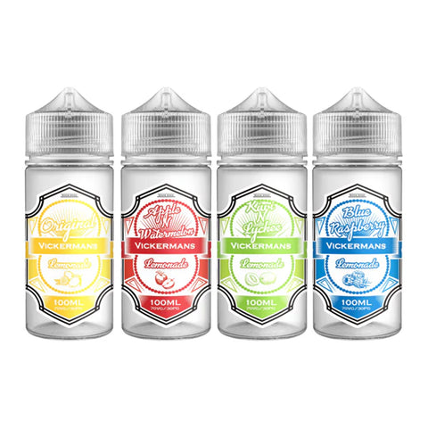 Vickermans Lemonade 100ml Shortfill 0mg (70VG/30PG)