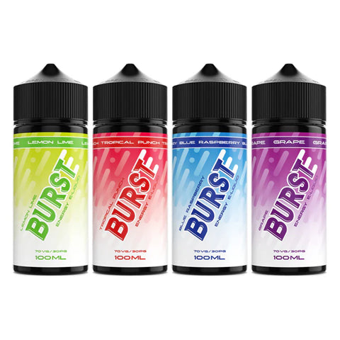 Burst Energy 100ml Shortfill 0mg (70VG/30PG)