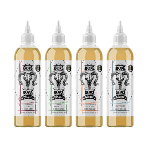 Dope Goat Deluxe 10,000 CBD + CBG E-liquid 250ml (30VG/70PG)