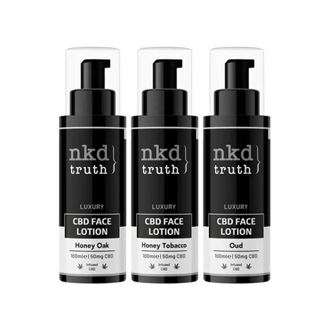 NKD 50mg CBD Face Lotion - 100ml