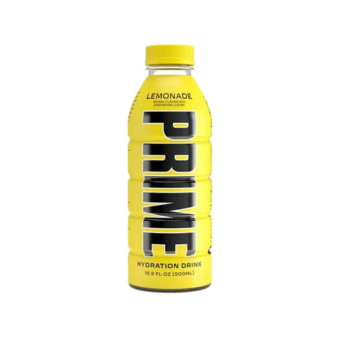 PRIME Hydration USA Lemonade Sports Drink 500ml - Past Best Before Date