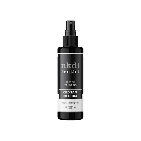 NKD Truth 75mg CBD Medium Self Tan - 200ml