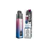 20mg Vapes Bar Ghost Pro 8000+ Puffs Prefilled Pod Vape Kit