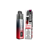 20mg Vapes Bar Ghost Pro 8000+ Puffs Prefilled Pod Vape Kit