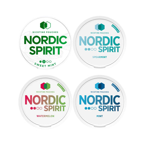 6mg Nordic Spirit Regular Nicotine Pouches - 20 Pouches