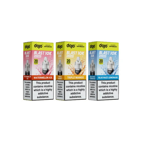 20mg Vaporesso Dojo Blast 10k Prefilled Pods