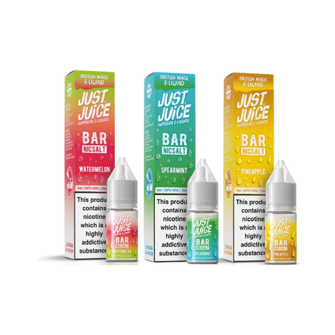10mg Just Juice Bar 10ml Nic Salt (40VG/60PG)