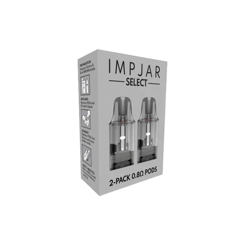 Imp Jar Select Replacement Pods 2ml - 2 Pcs (0.8Ohm)